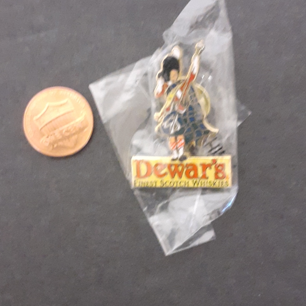 Dewar's finest scotch whiskey  pin